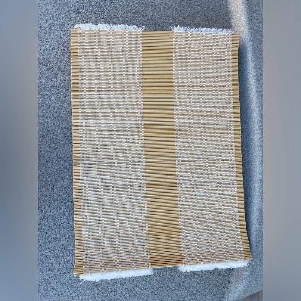 Bamboo Table placemats x6